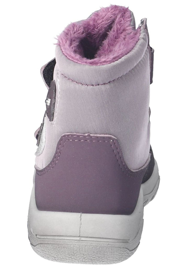 Pepino Stiefelette Lederimitat Purple Warmfutter
