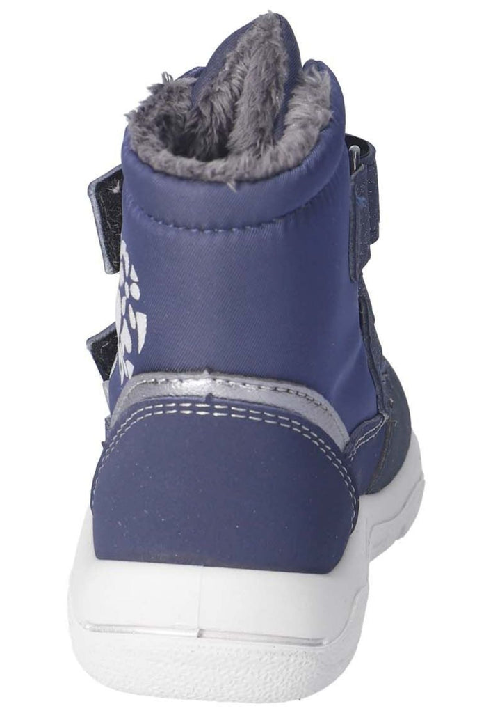 Pepino Stiefelette Lederimitat/Textil Dunkelblau Warmfutter