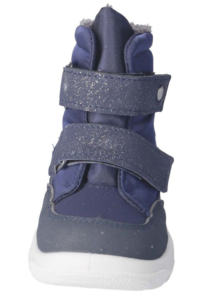 Pepino Stiefelette Lederimitat/Textil Dunkelblau Warmfutter