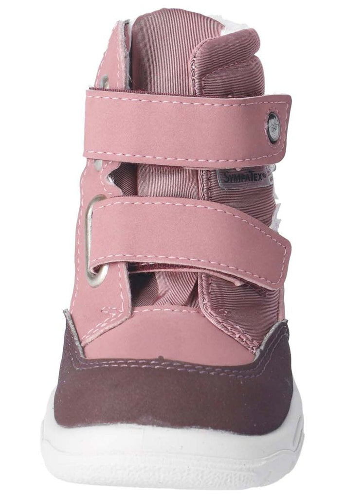 Pepino Stiefelette Lederimitat/Textil Rosa Warmfutter