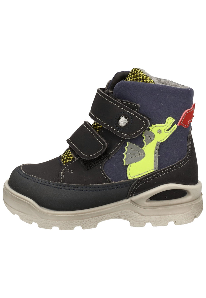 Pepino Stiefelette Lederimitat/Textil See Warmfutter