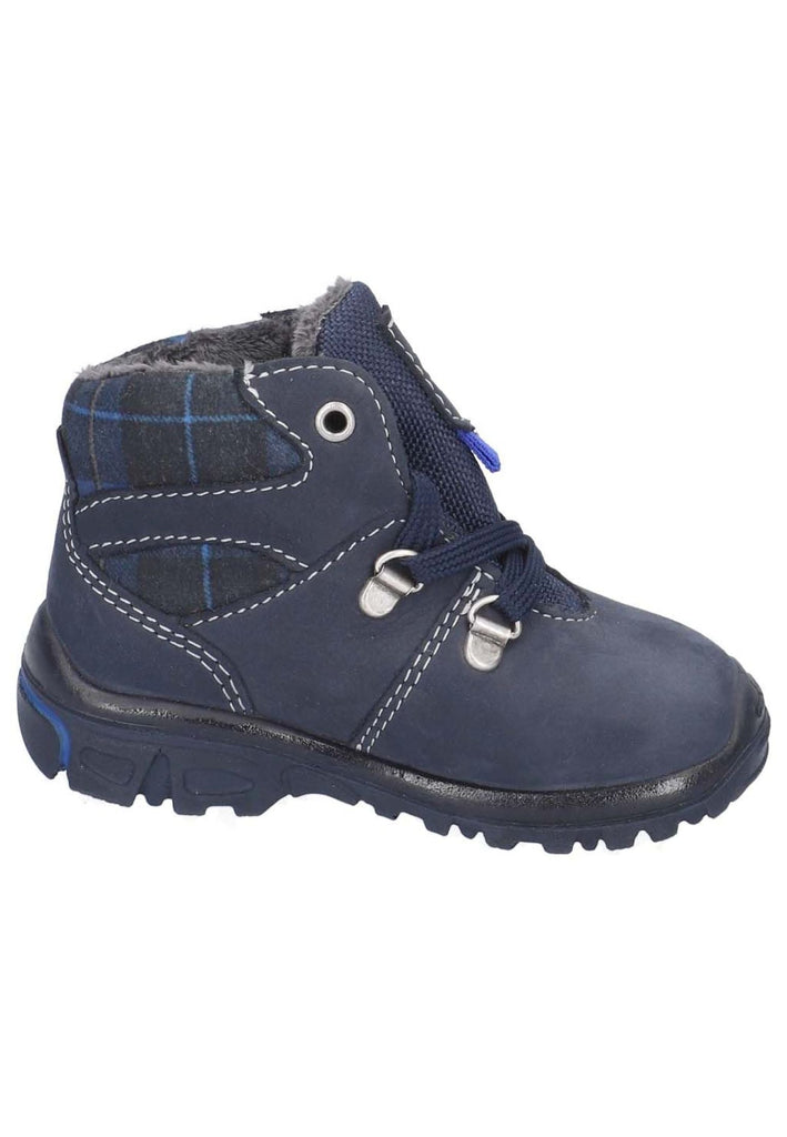 Pepino Stiefelette Nubukleder/Textil See Warmfutter