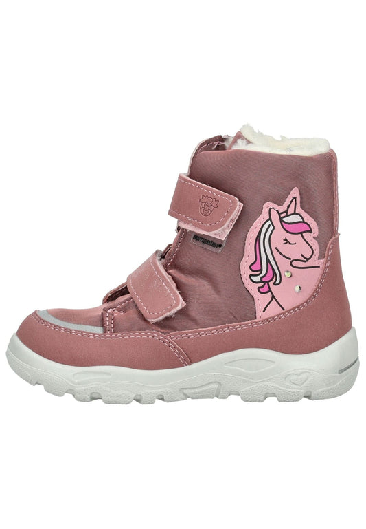 Pepino Stiefelette Synthetik/Textil Rosa Warmfutter