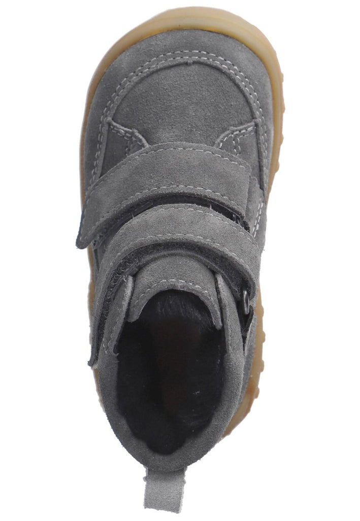 Pepino Stiefelette Veloursleder Carbon Warmfutter