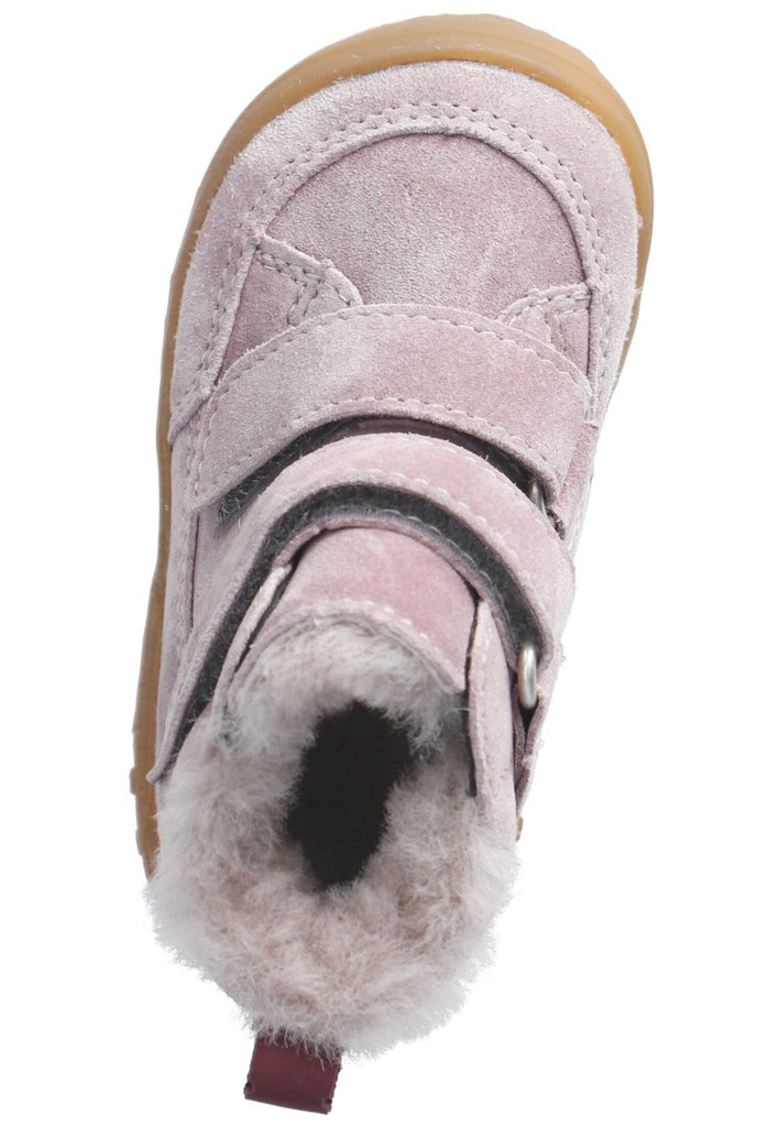 Pepino Stiefelette Veloursleder Malve Warmfutter