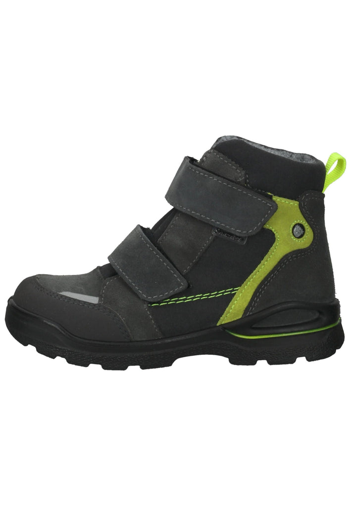 Pepino Stiefelette Veloursleder/Synthetik Carbon Warmfutter