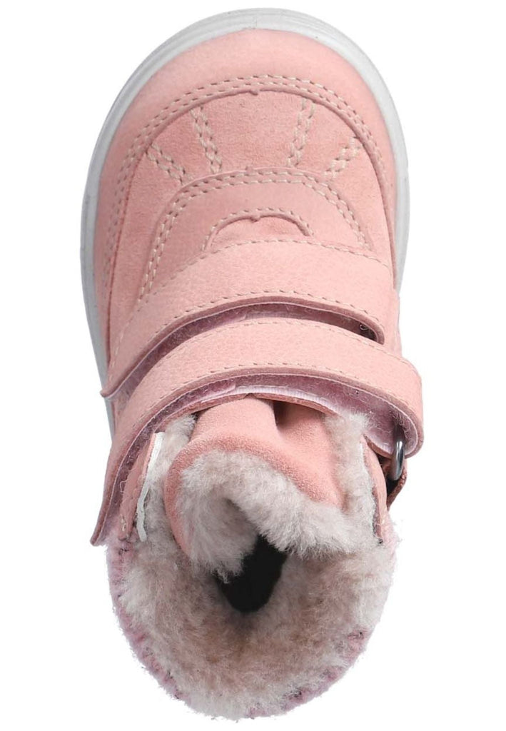 Pepino Stiefelette Veloursleder/Textil Rosa Warmfutter