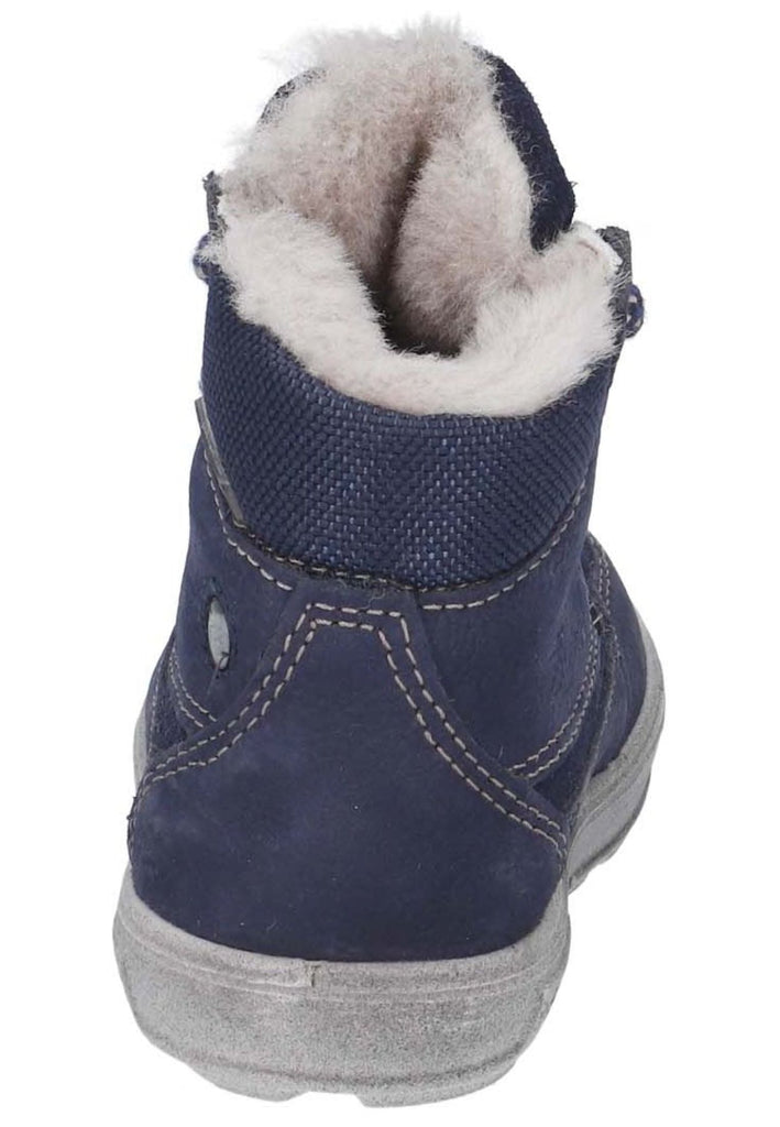 Pepino Stiefelette Veloursleder/Textil See
