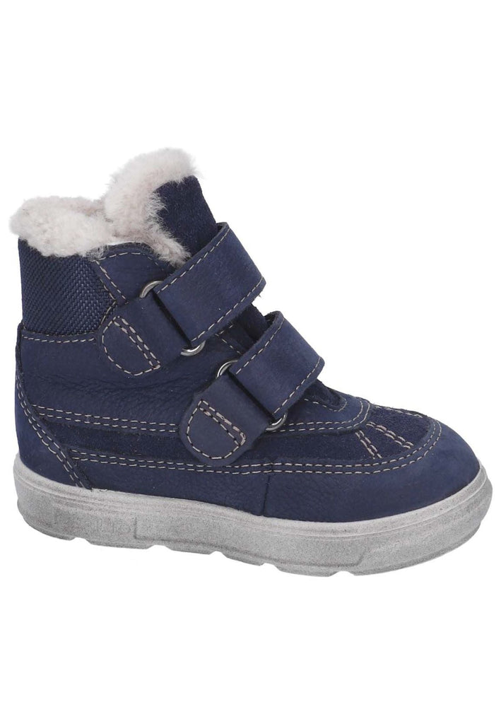 Pepino Stiefelette Veloursleder/Textil See Warmfutter