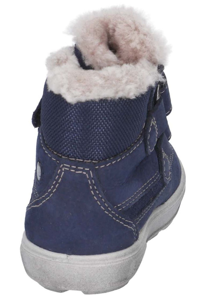 Pepino Stiefelette Veloursleder/Textil See Warmfutter