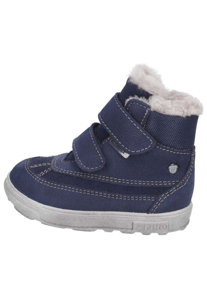 Pepino Stiefelette Veloursleder/Textil See Warmfutter