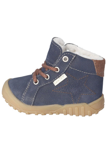 Stiefeletten Pepino Stiefelette Leder/Textil See Warmfutter