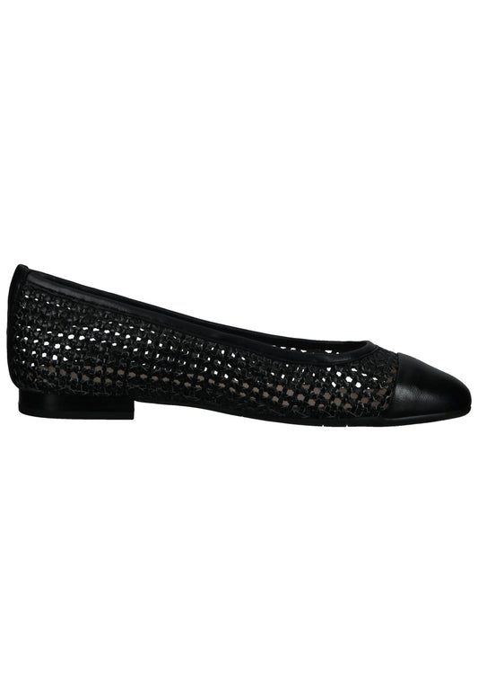 Peter Kaiser Ballerinas Leder Schwarz