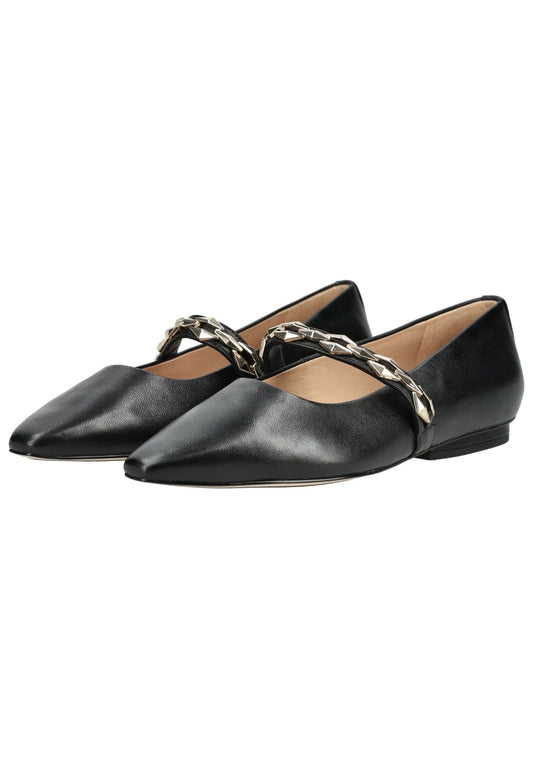 Peter Kaiser Ballerinas Nappaleder Schwarz