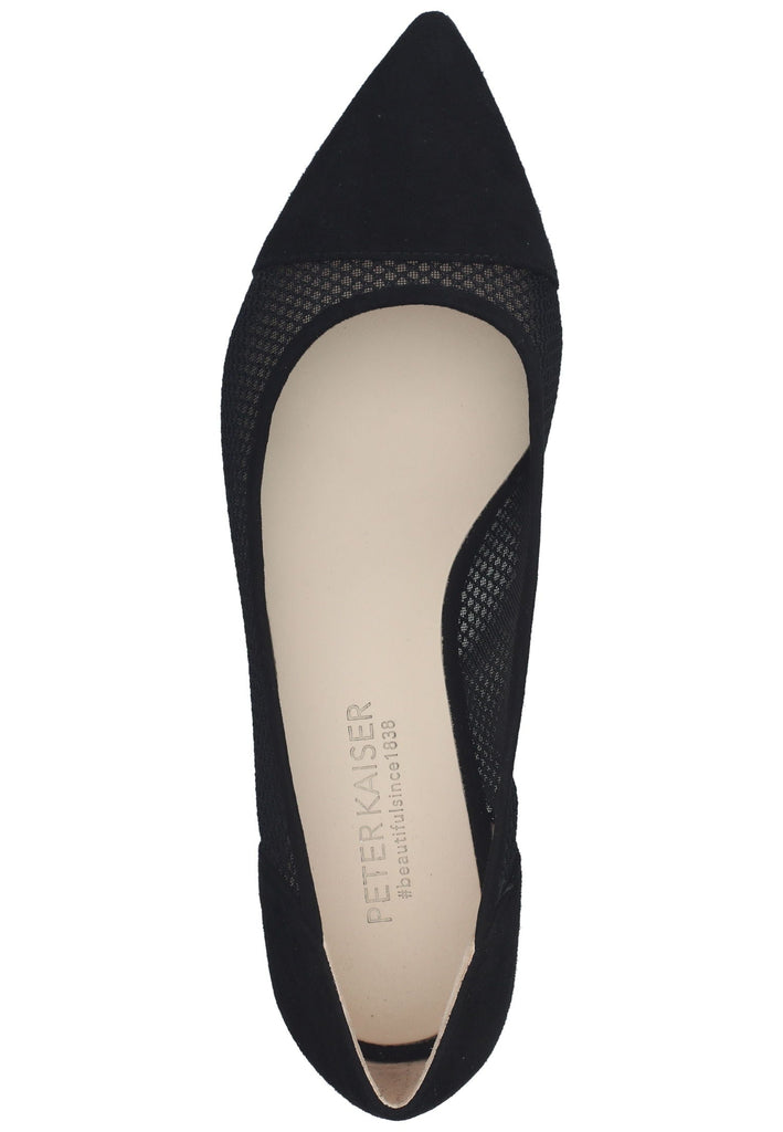 Peter Kaiser Ballerinas Textil Schwarz