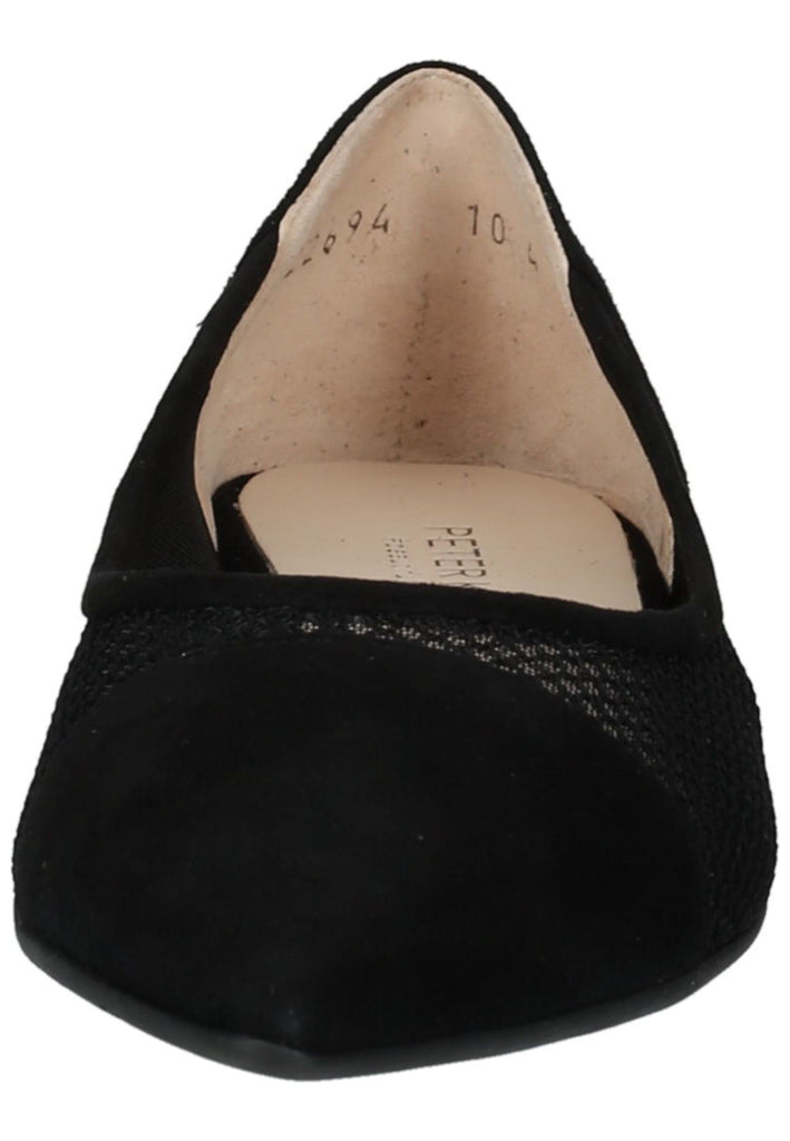 Peter Kaiser Ballerinas Textil Schwarz