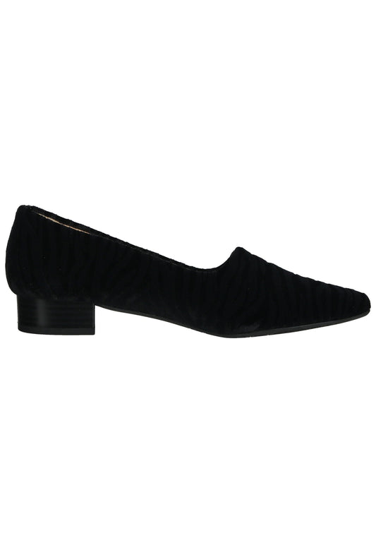 Peter Kaiser Ballerinas Textil Schwarz