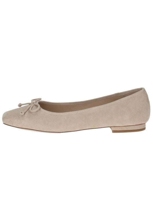 Peter Kaiser Ballerinas Veloursleder Sand