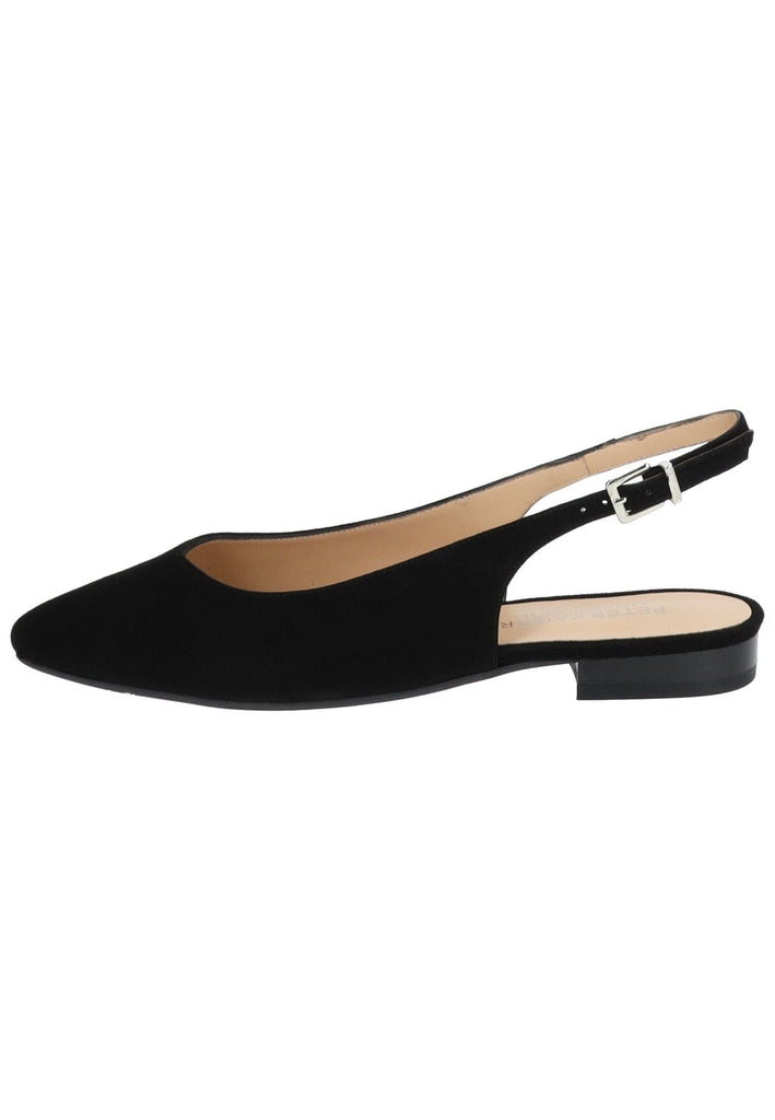Peter Kaiser Ballerinas Veloursleder Schwarz
