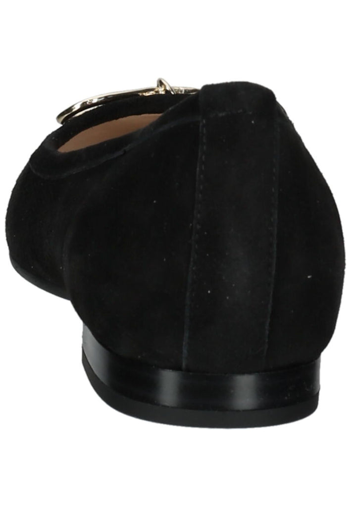 Peter Kaiser Ballerinas Veloursleder Schwarz Lack