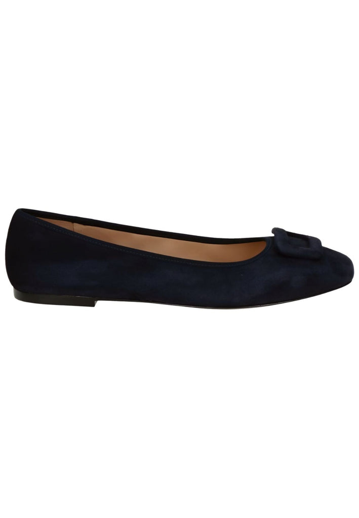Peter Kaiser Ballerinas Veloursleder/Textil Dunkelblau