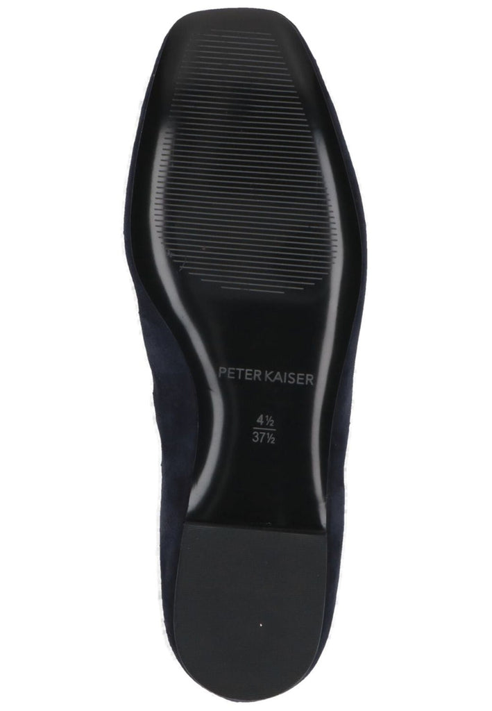 Peter Kaiser Ballerinas Veloursleder/Textil Dunkelblau