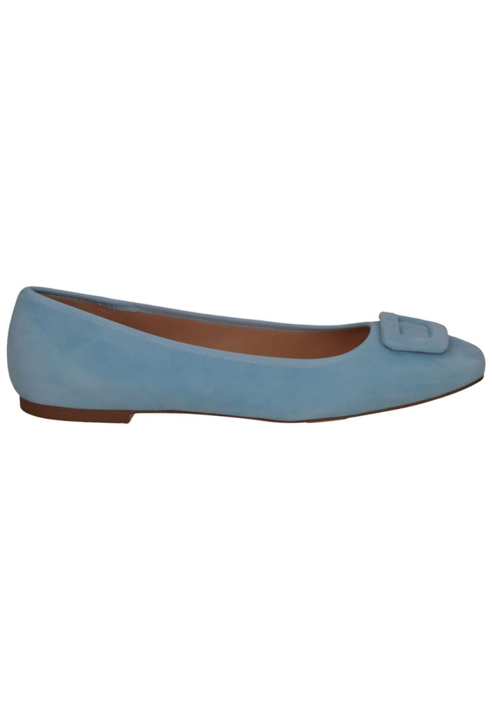 Peter Kaiser Ballerinas Veloursleder/Textil Hellblau