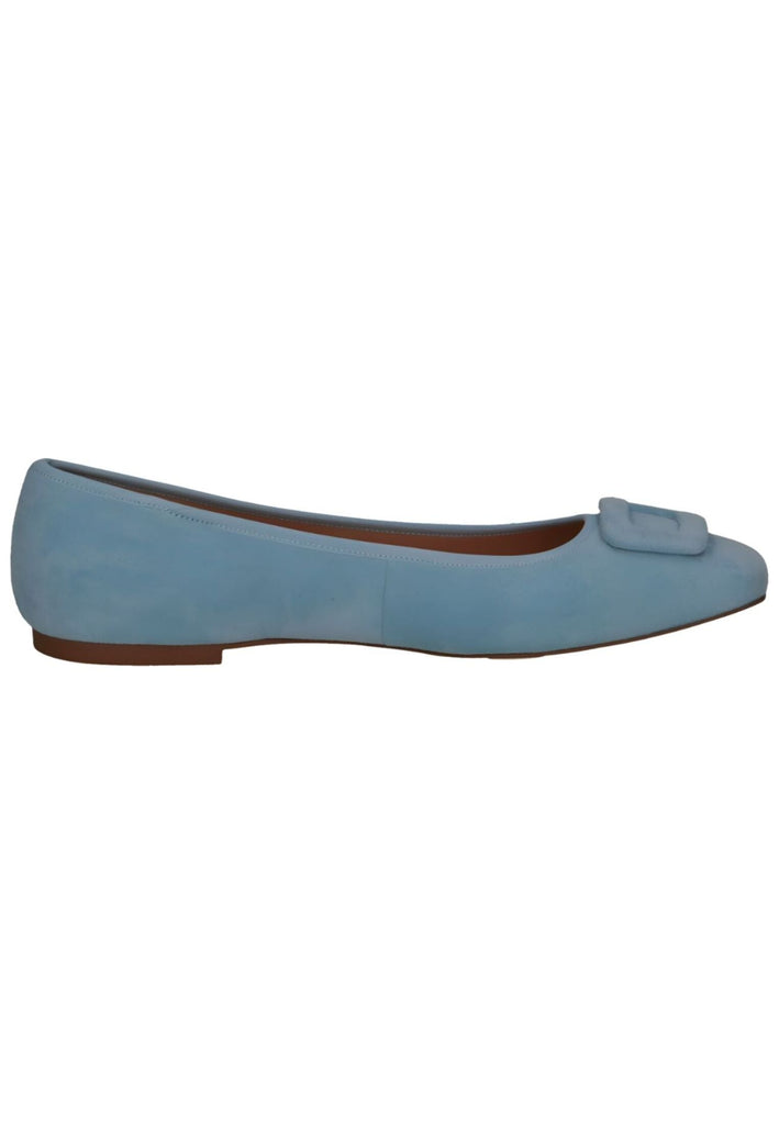 Peter Kaiser Ballerinas Veloursleder/Textil Hellblau