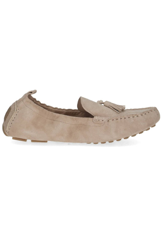 Peter Kaiser Mokassin Veloursleder Sand