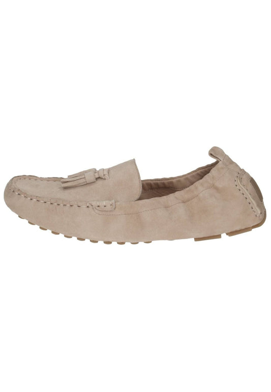 Peter Kaiser Mokassin Veloursleder Sand