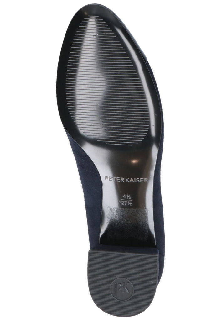 Peter Kaiser Pumps Leder Dunkelblau