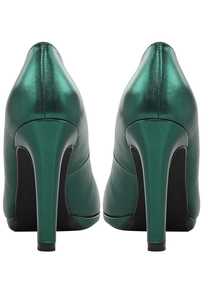 Peter Kaiser Pumps Leder Grün