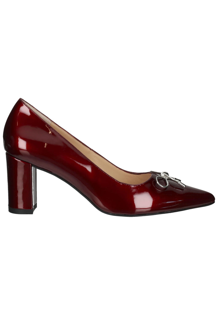 Peter Kaiser Pumps Leder Rubinrot