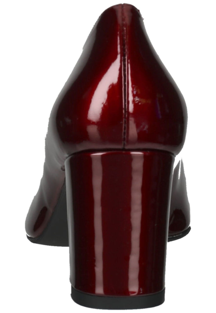 Peter Kaiser Pumps Leder Rubinrot