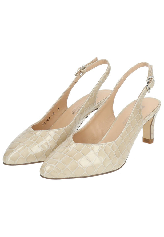 Peter Kaiser Pumps Leder Sand