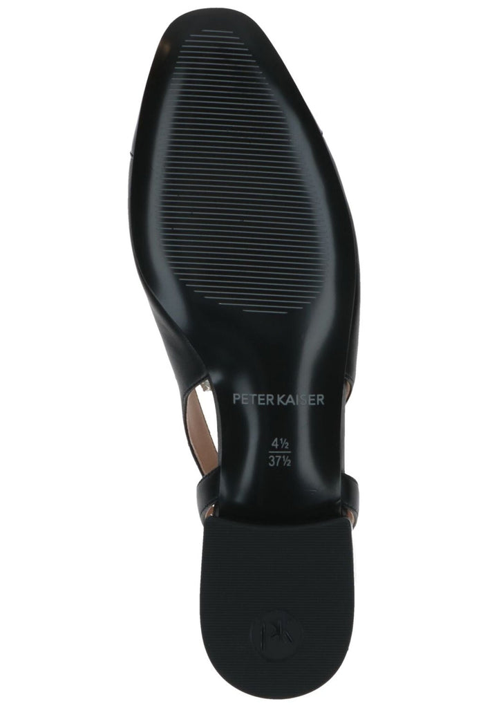Peter Kaiser Pumps Leder Schwarz