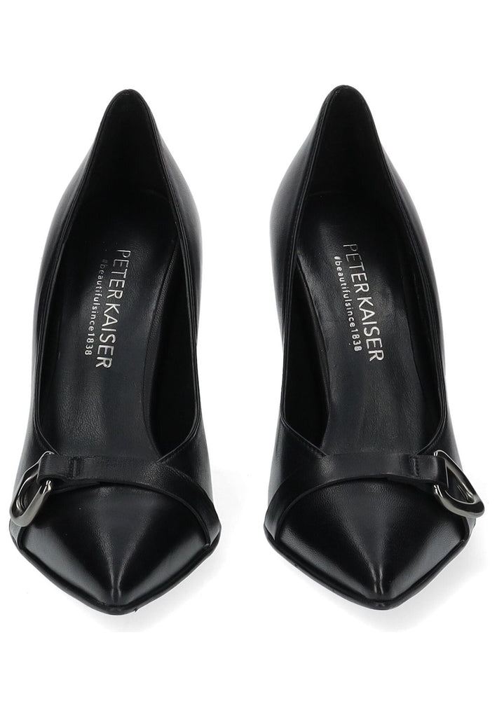 Peter Kaiser Pumps Leder Schwarz