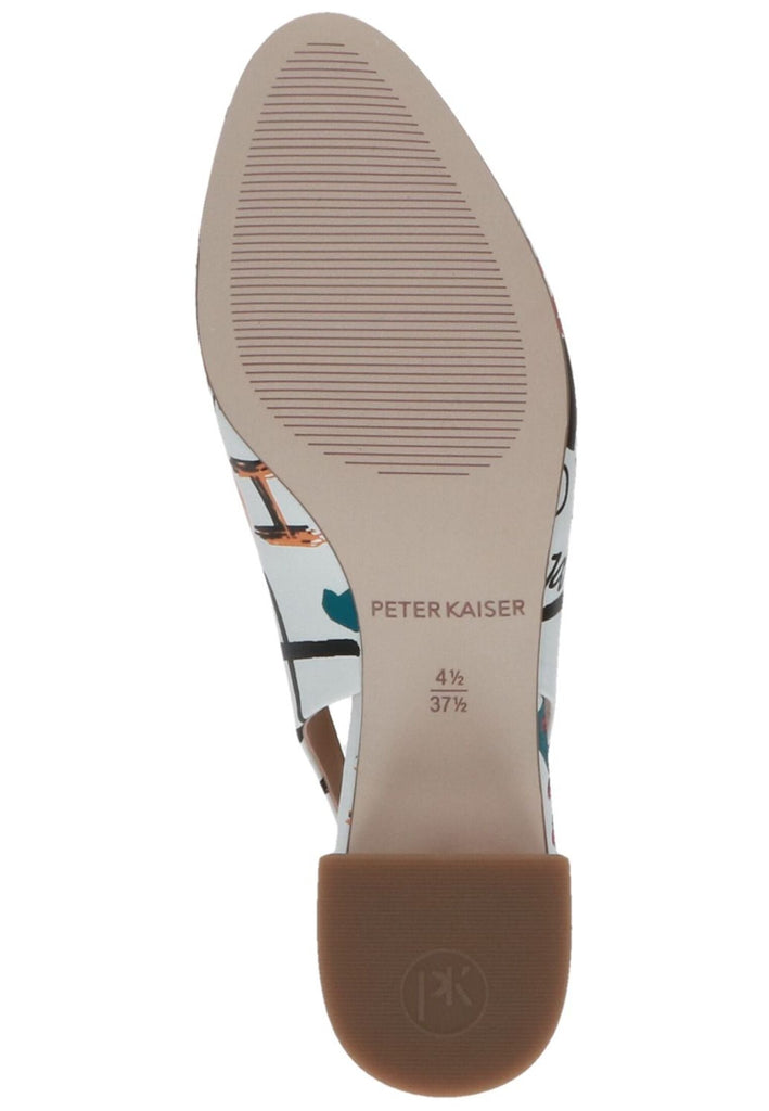 Peter Kaiser Pumps Leder Weiß