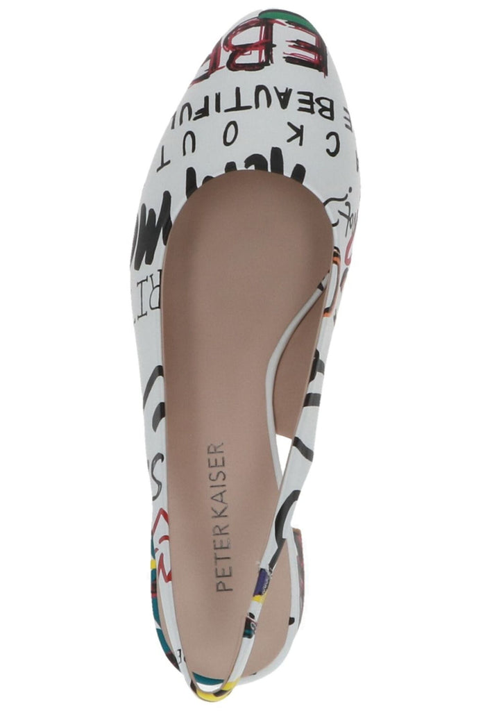 Peter Kaiser Pumps Leder Weiß