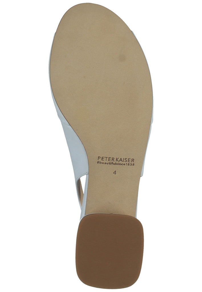 Peter Kaiser Pumps Leder Weiß