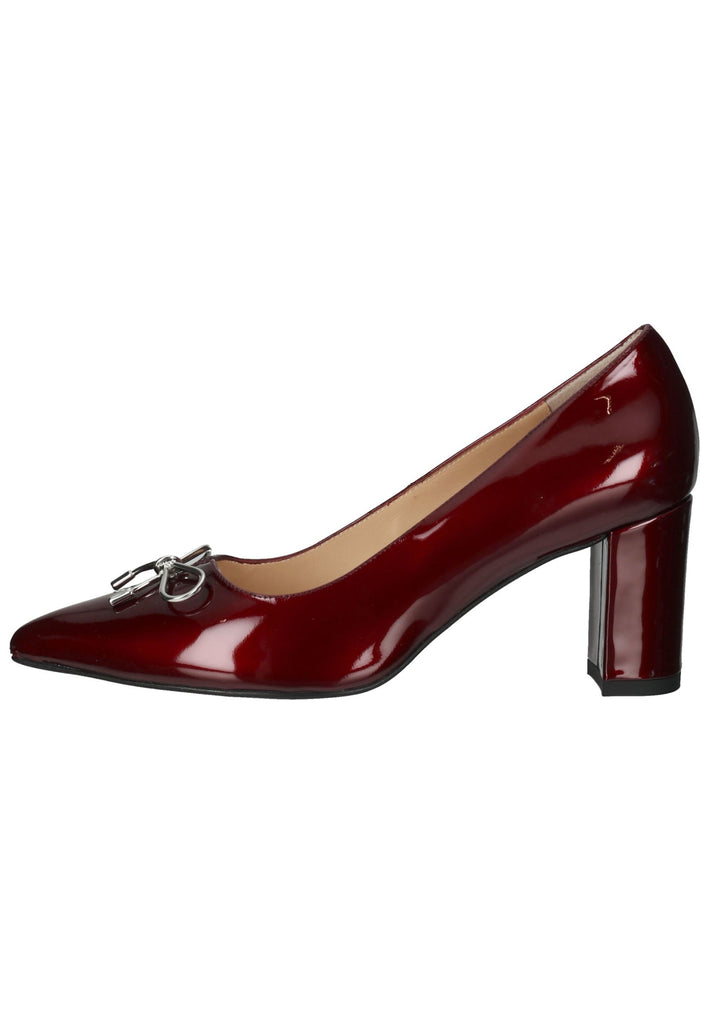 Pumps Peter Kaiser Pumps Leder Rubinrot