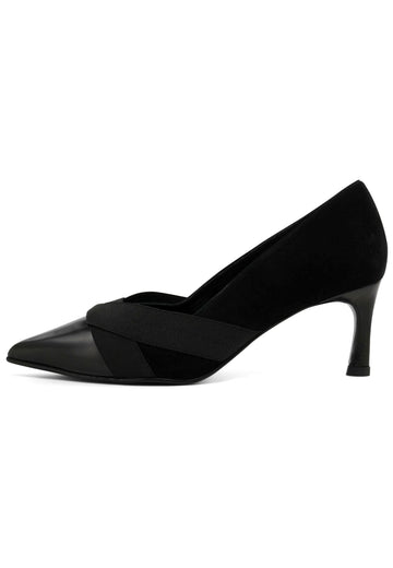 Pumps Peter Kaiser Pumps Veloursleder Schwarz/Rosa