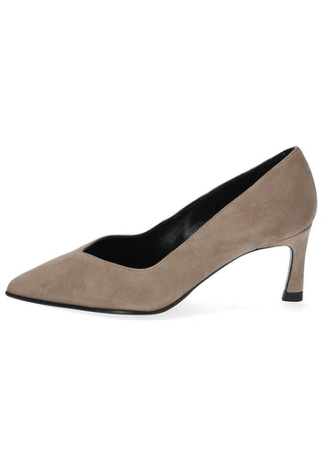Pumps Peter Kaiser Pumps Veloursleder Taupe