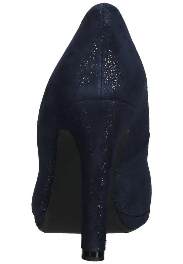 Peter Kaiser Pumps Textil Dunkelblau
