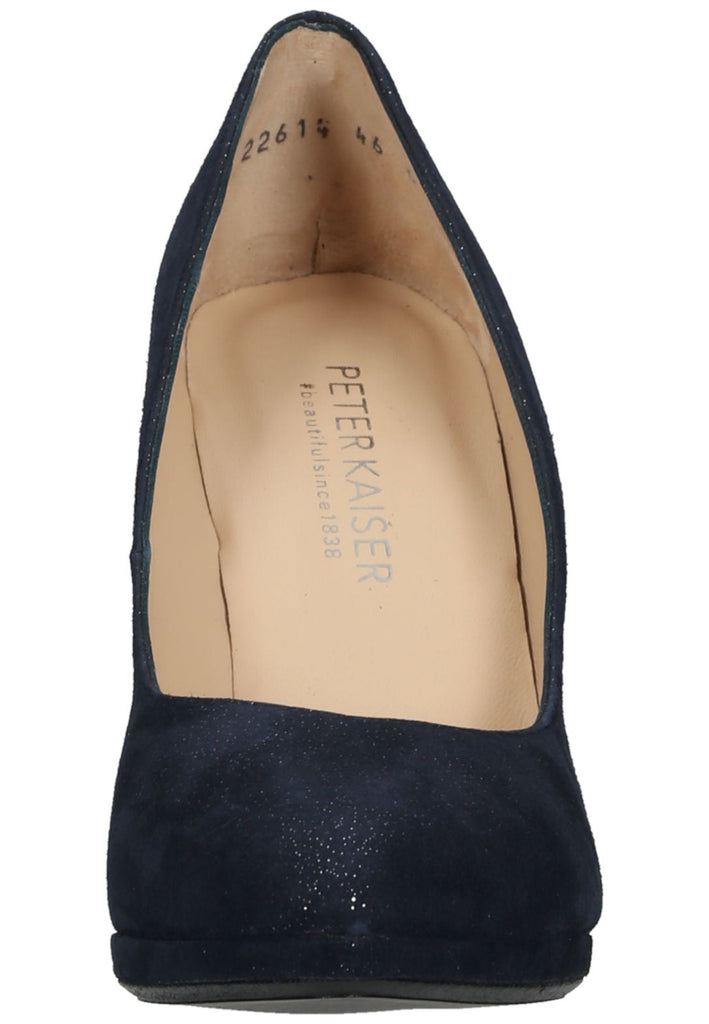 Peter Kaiser Pumps Textil Dunkelblau