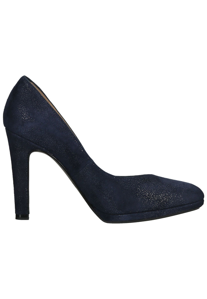 Peter Kaiser Pumps Textil Dunkelblau