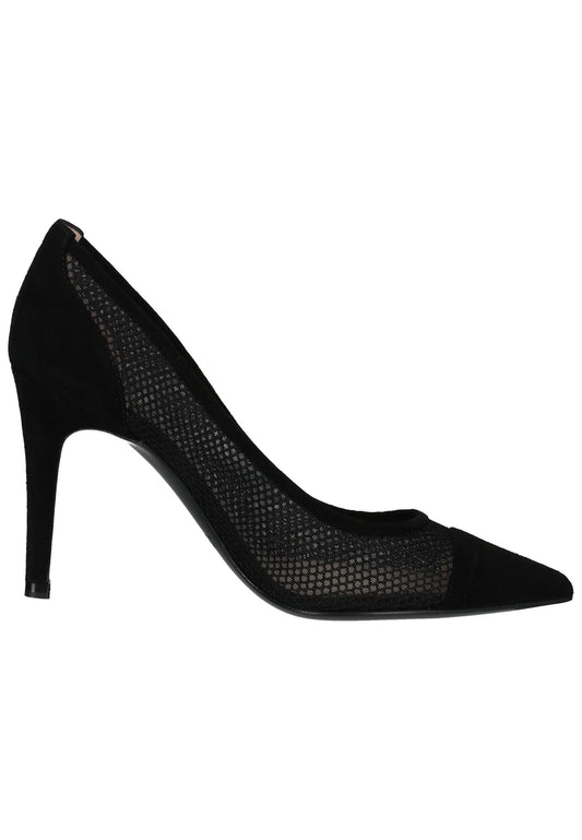 Peter Kaiser Pumps Textil Schwarz