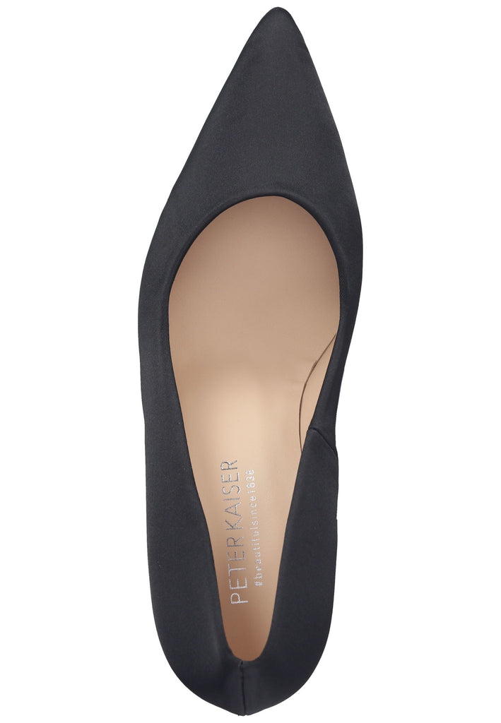 Peter Kaiser Pumps Textil Schwarz