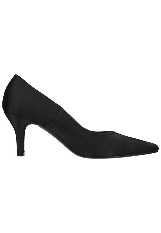 Peter Kaiser Pumps Textil Schwarz