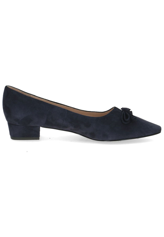 Peter Kaiser Pumps Veloursleder Dunkelblau